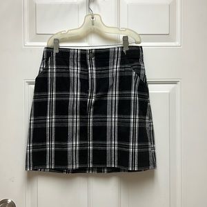 Plaid Skirt